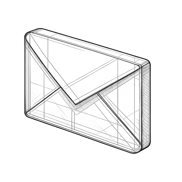 Illustration of phishing by email